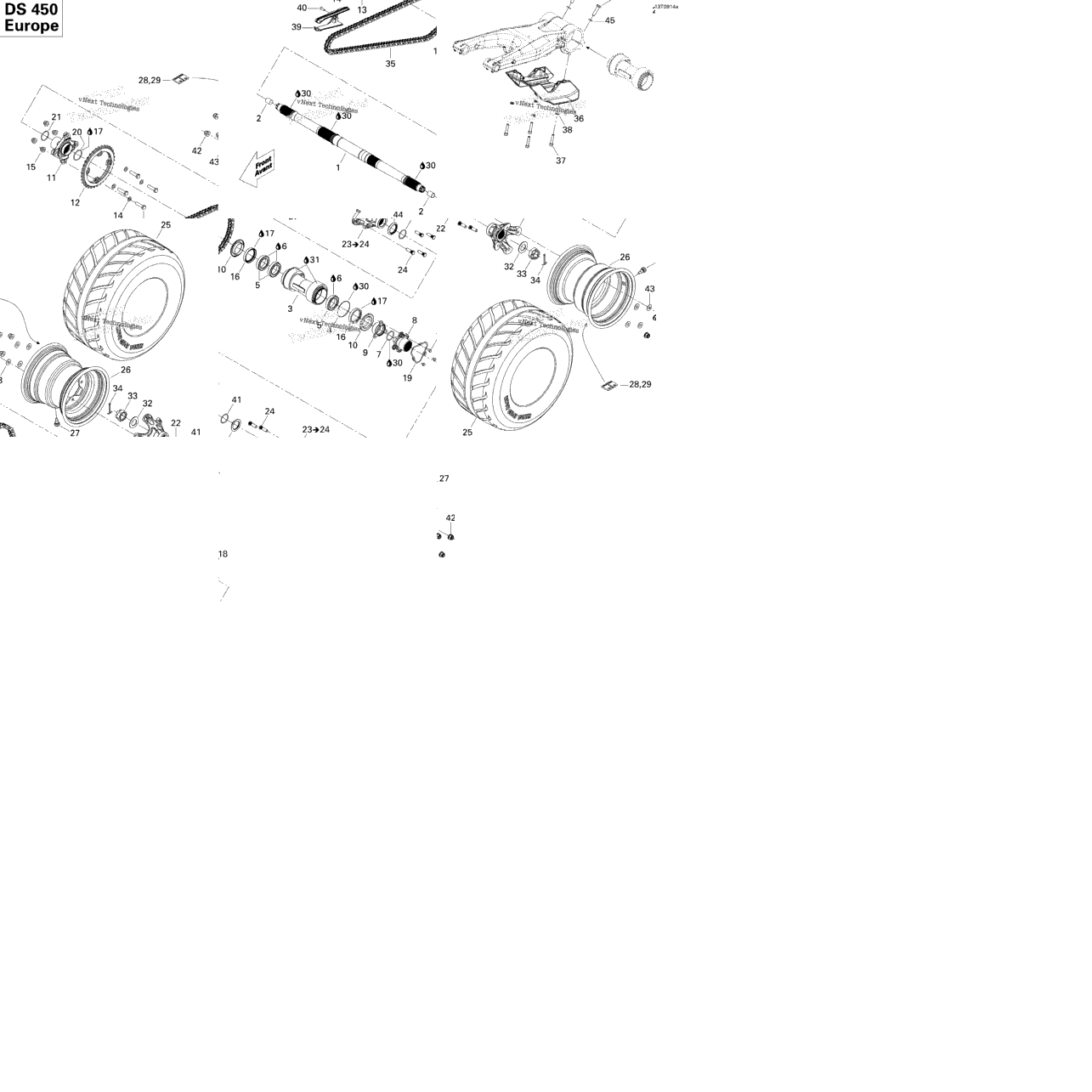 Drive System, Rear