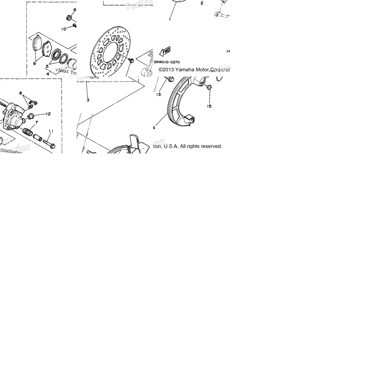 Front Brake Caliper