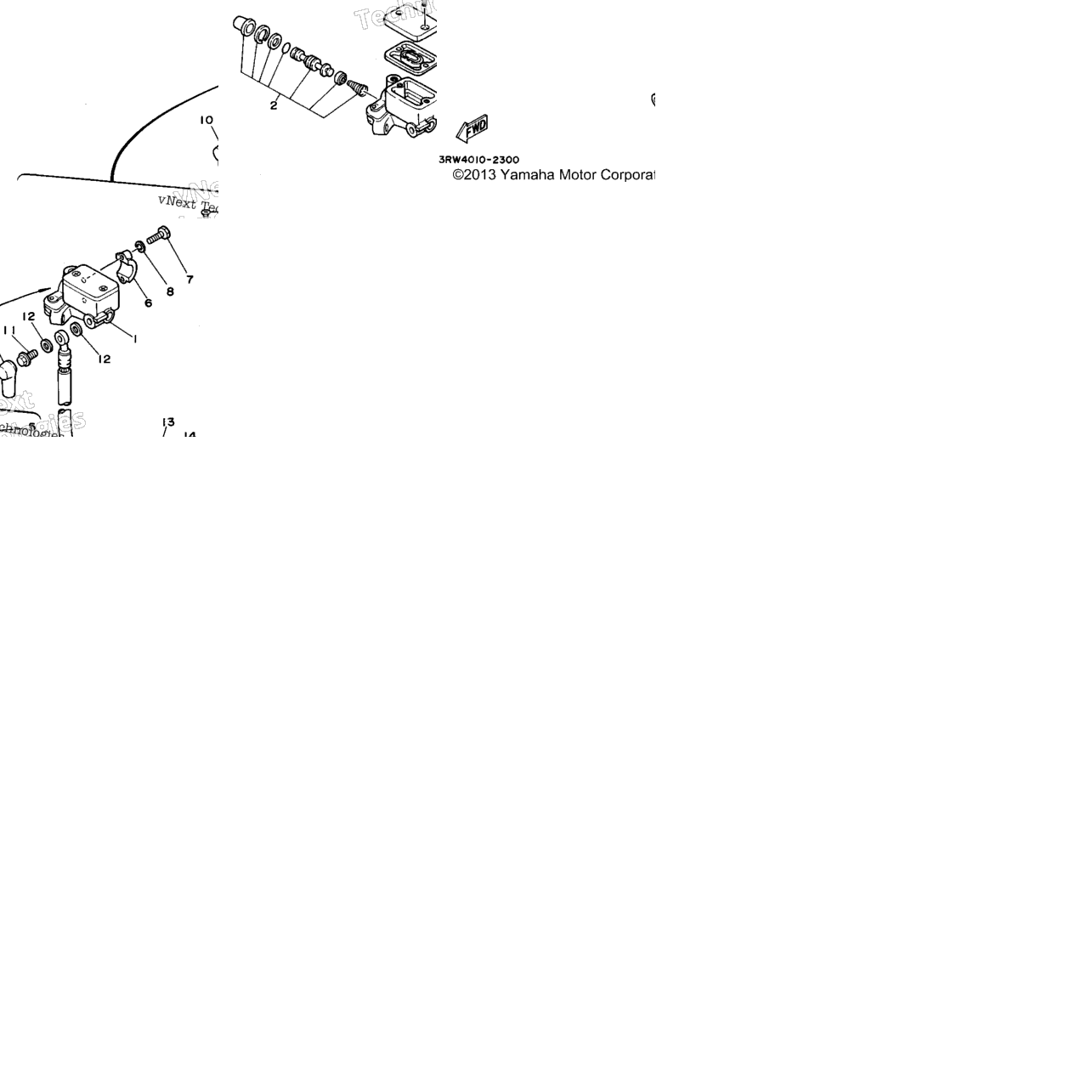 Front Master Cylinder