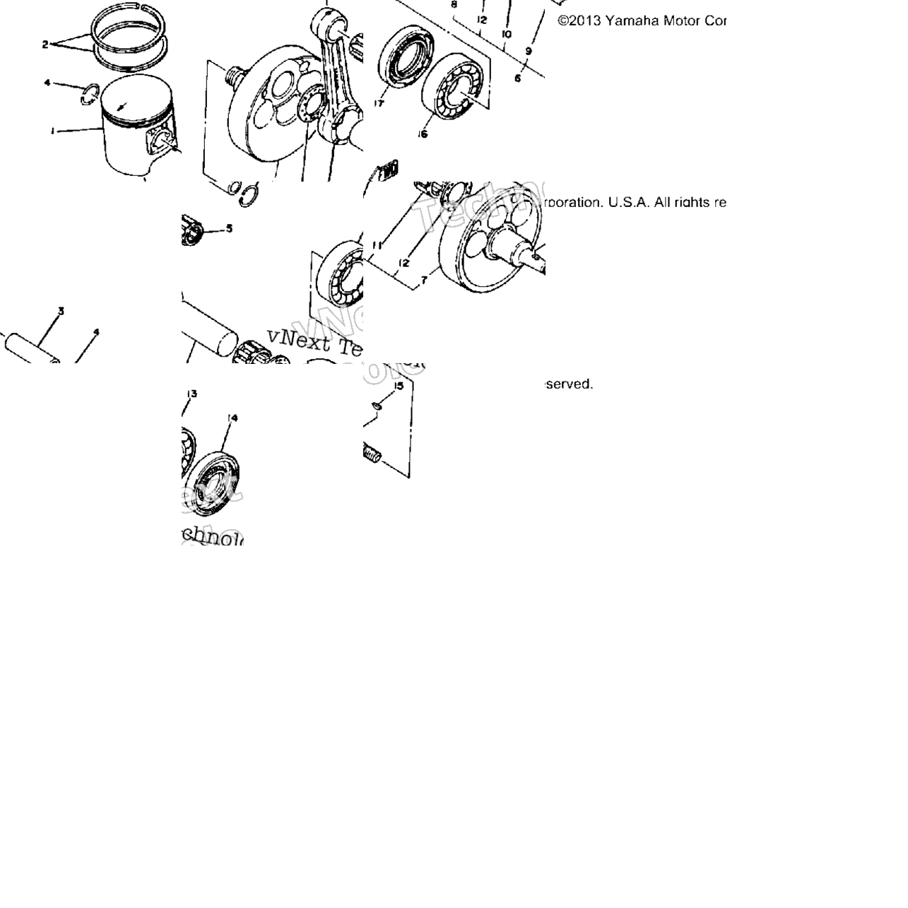 Crankshaft - Piston
