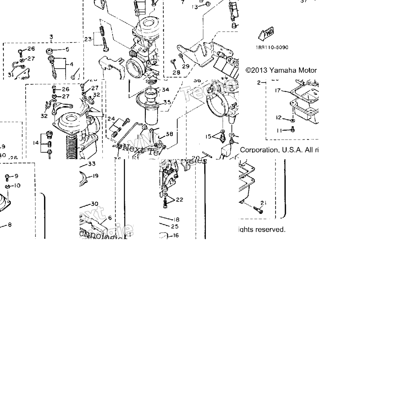 Carburetor California Model Only