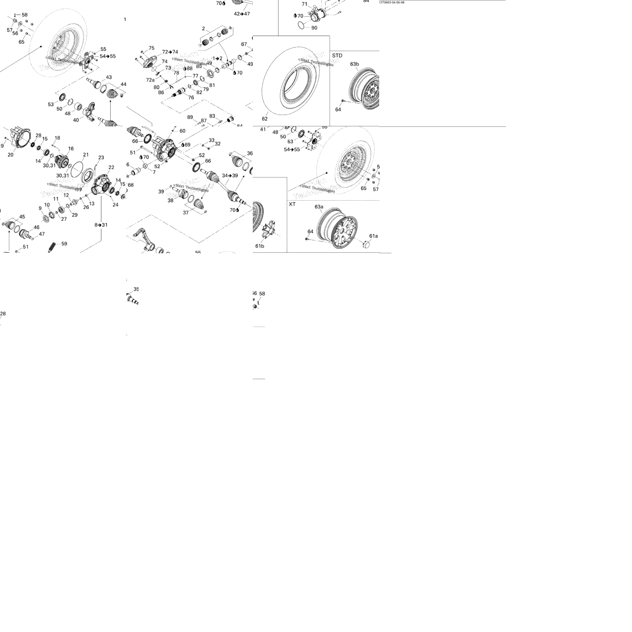Drive System, Front Std