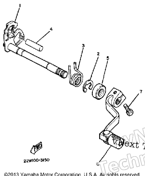 Shift Shaft Pedal