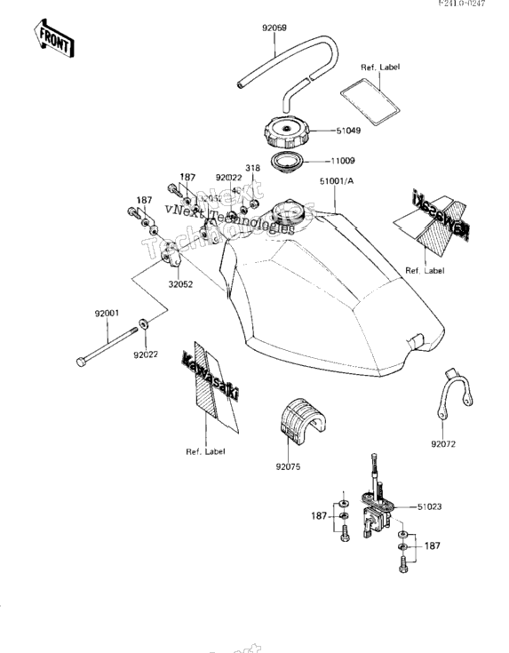 Fuel Tank ('84 A1)