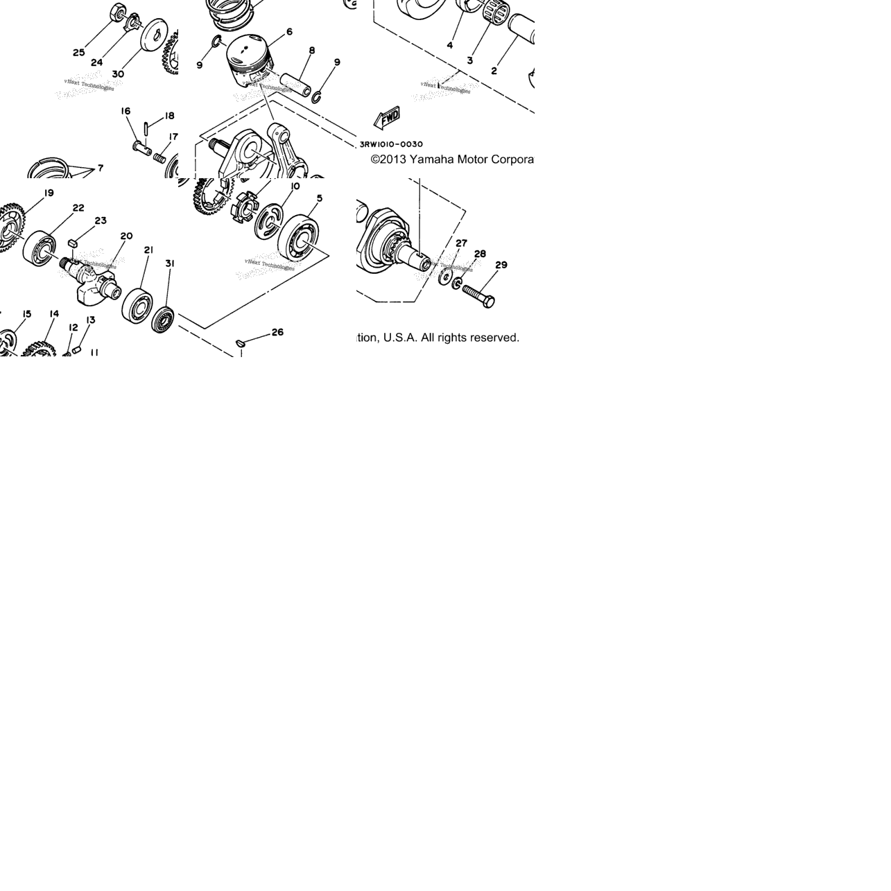 Crankshaft Piston