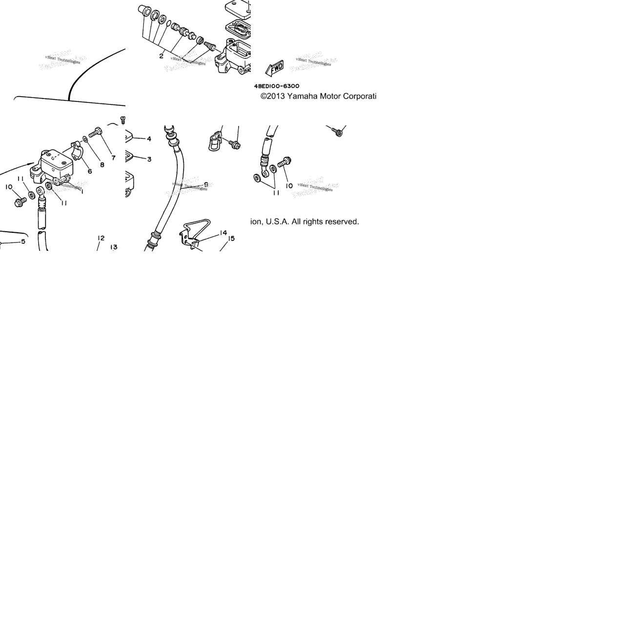 Front Master Cylinder