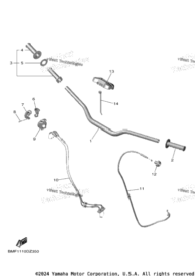 Steering Handle & Cable