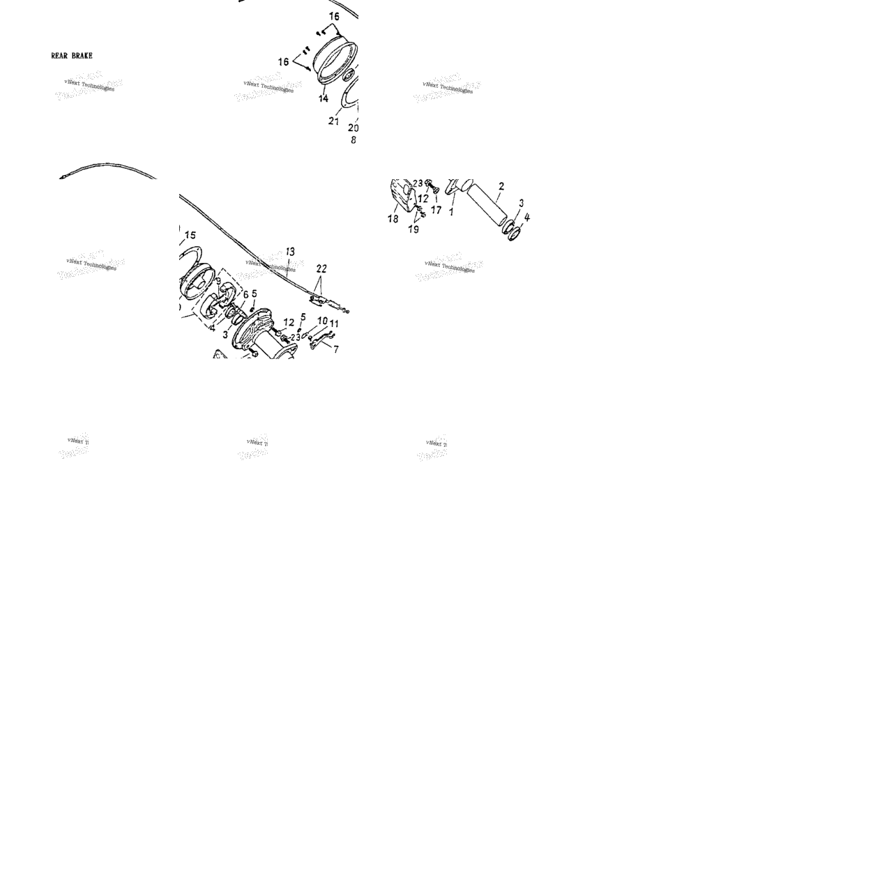 Rear Brake 172A-23
