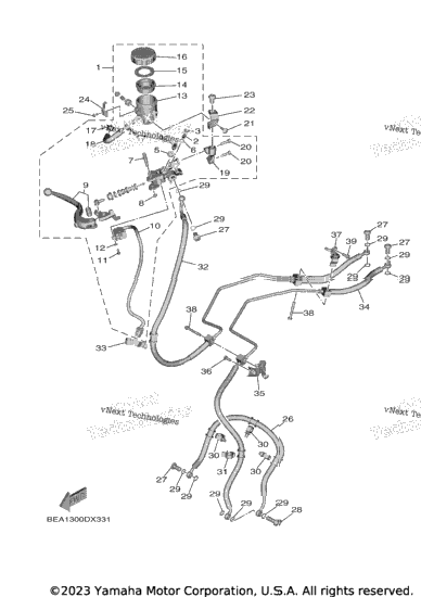 Front Master Cylinder