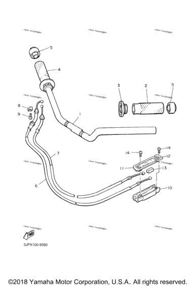Steering Handle Cable