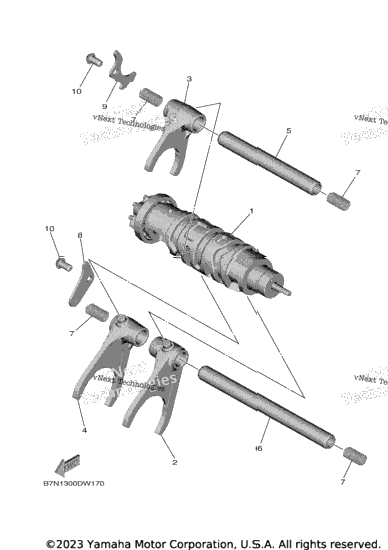 Shift Cam & Fork
