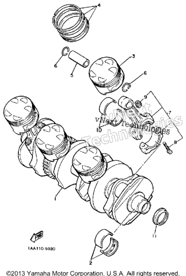 Crankshaft Piston