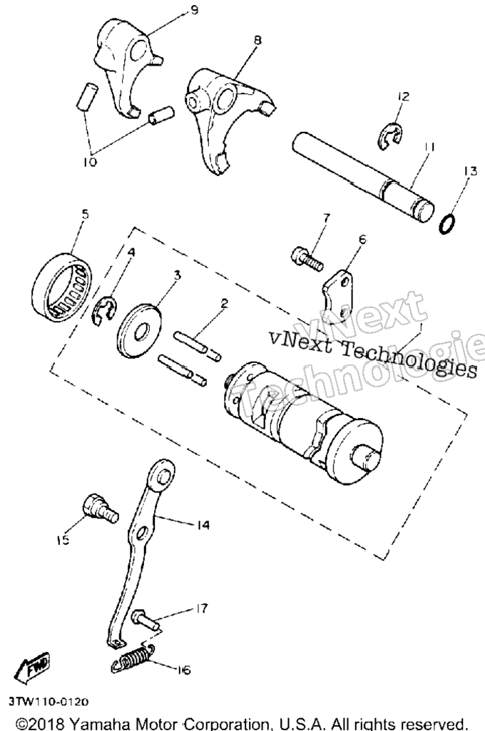 Shift Cam - Fork