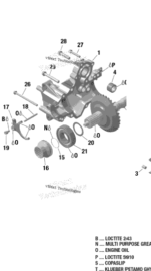 Rotax - Gear Box 1 - 420684828