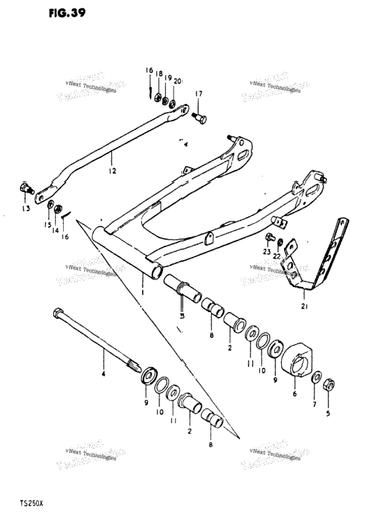 Rear Swinging Arm