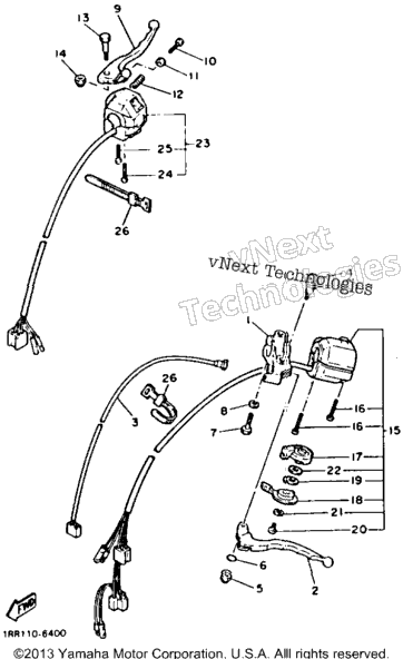 Handle Switch Lever