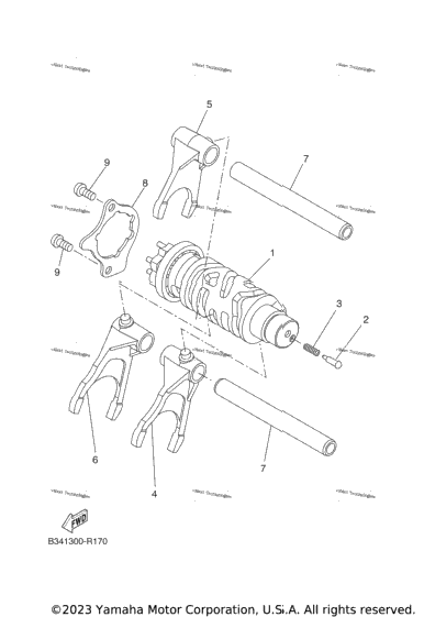 Shift Cam & Fork
