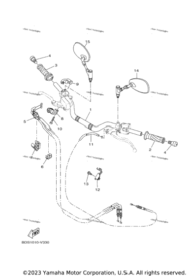 Steering Handle & Cable