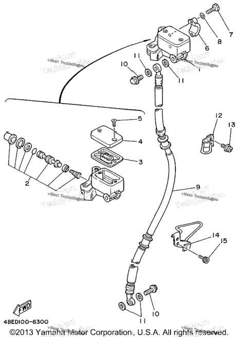 Front Master Cylinder