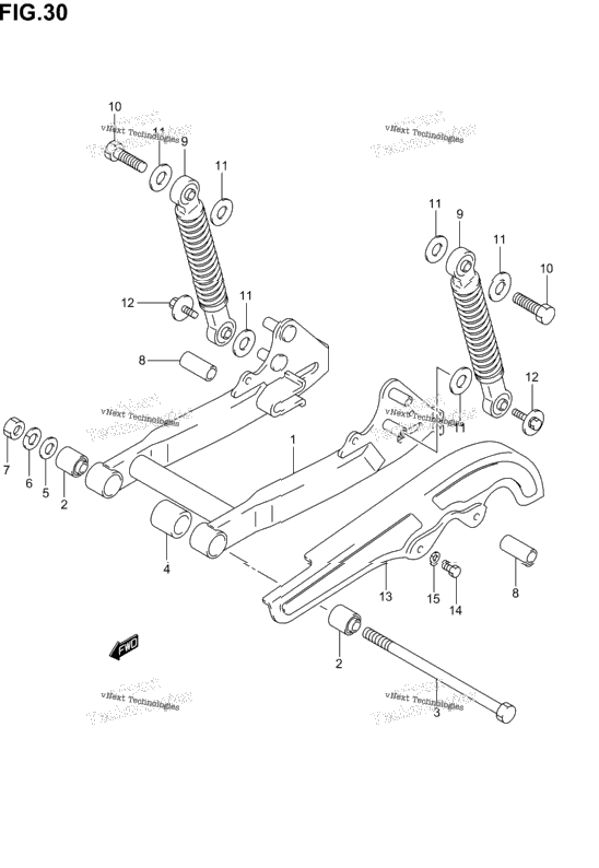 Rear Swinging Arm