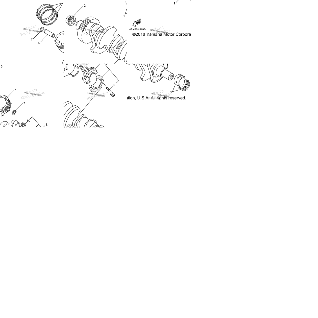 Crankshaft Piston