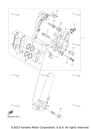Front Brake Caliper