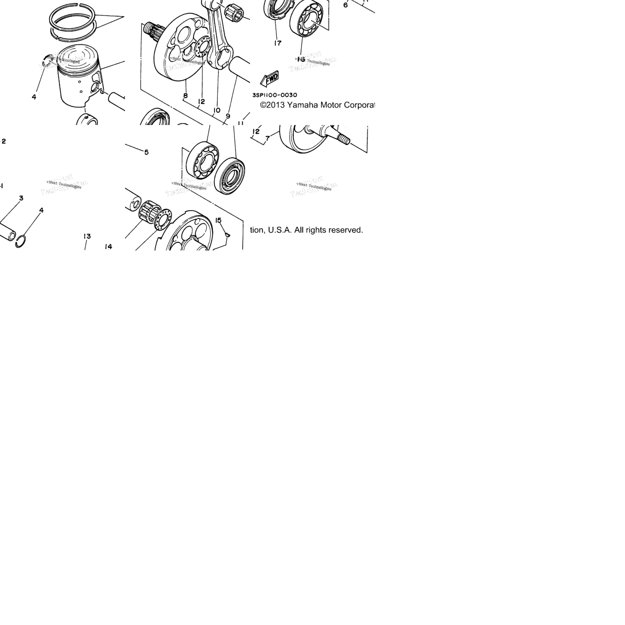 Crankshaft - Piston