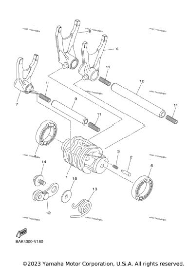Shift Cam & Fork