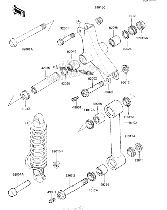 Rear Suspension ('85 A2)
