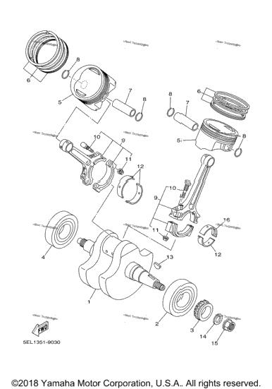Crankshaft Piston