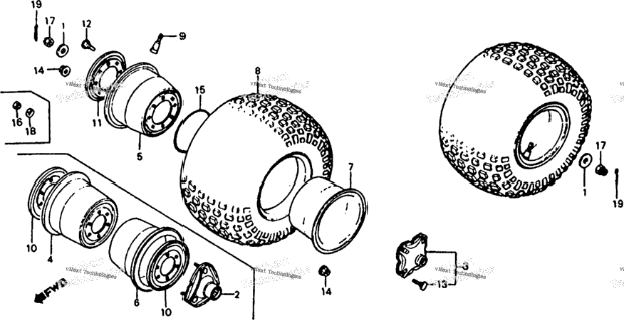 Rear Wheel