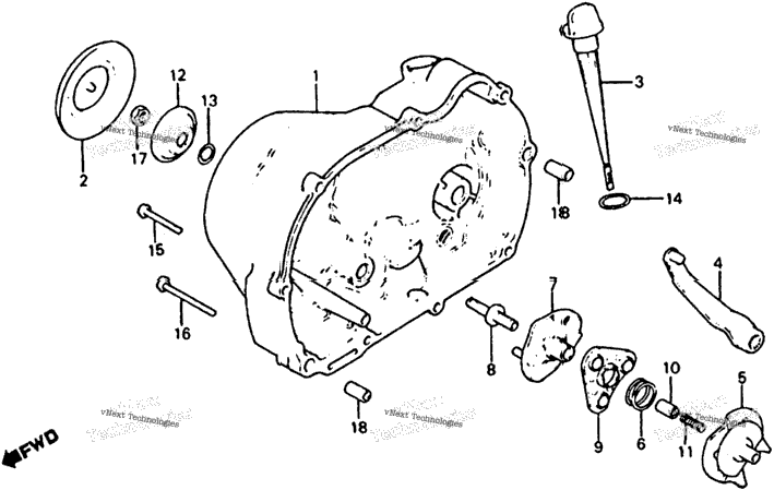 Right Crankcase Cover