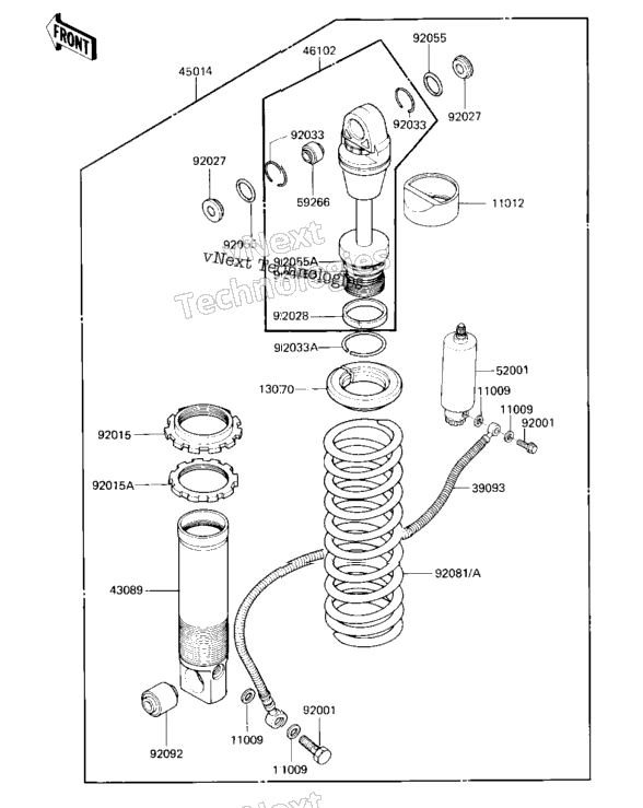 Shock Absorber ('85 A2)