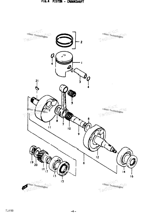 Piston - Crankshaft