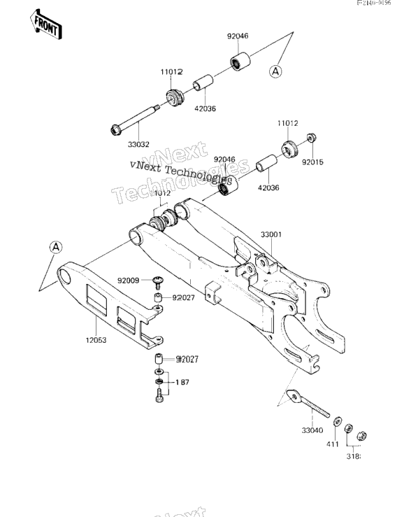 Swing Arm ('85 A2)