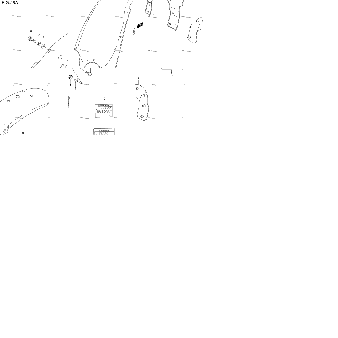 Rear Fender (Model Y)