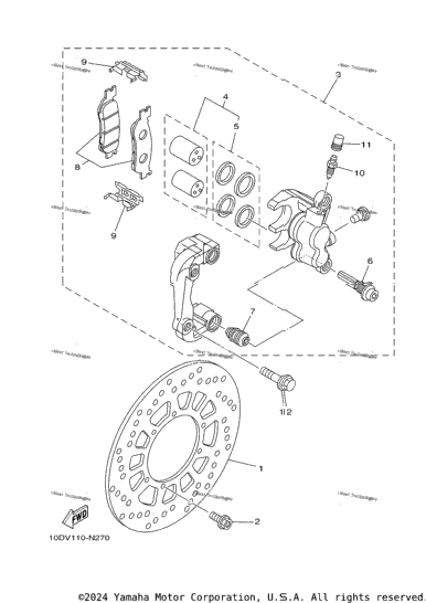 Front Brake Caliper