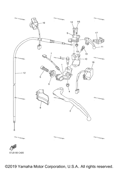 Handle Switch Lever