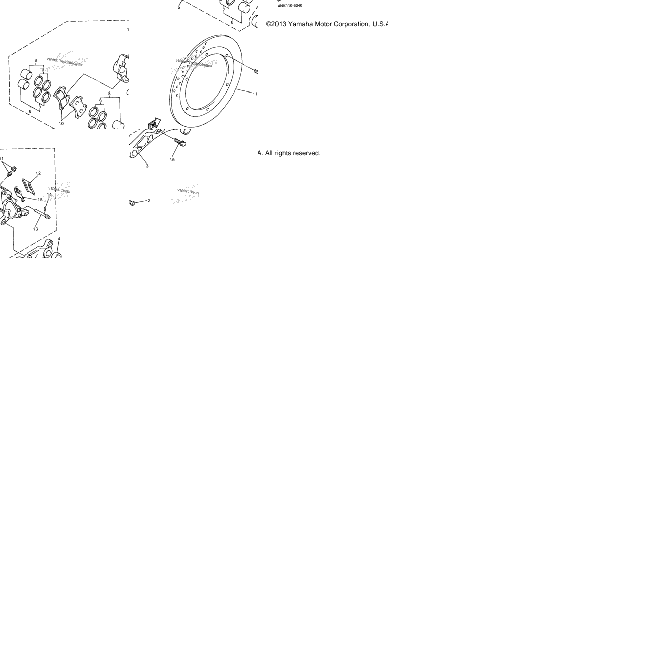 Rear Brake Caliper