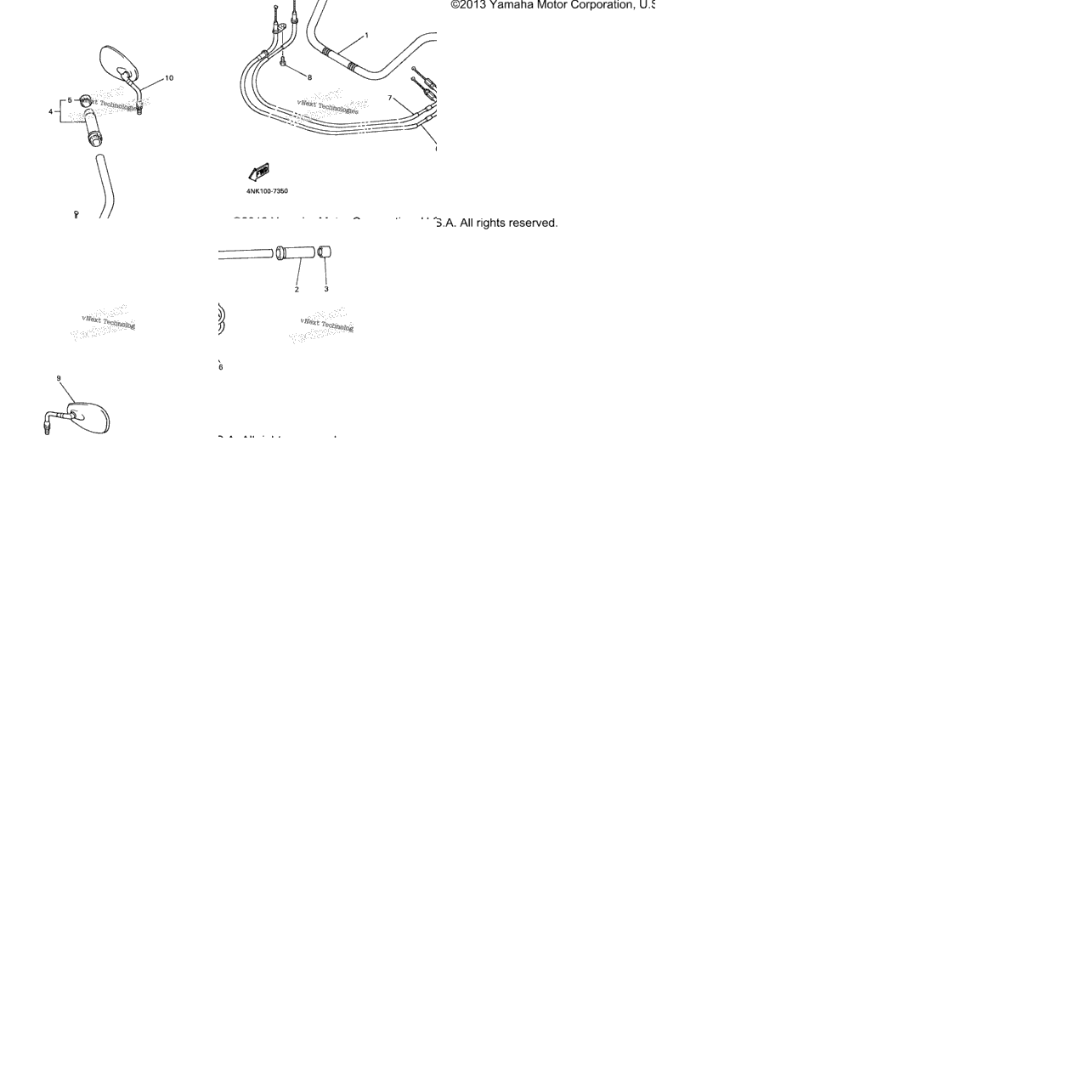 Steering Handle Cable