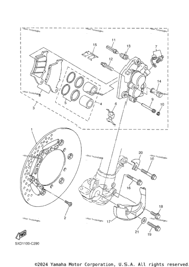 Front Brake Caliper