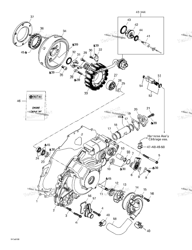 Ignition And Water Pump