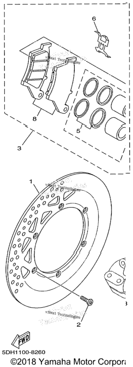 Front Brake Caliper