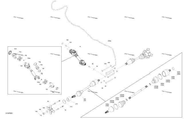 Drive - Rear - Common Parts