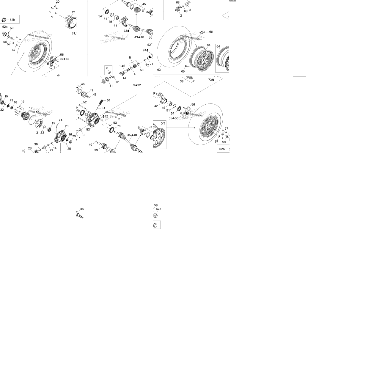 Drive System, Front Std