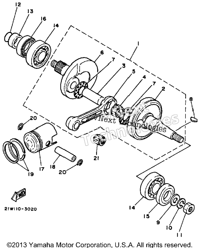 Crankshaft - Piston