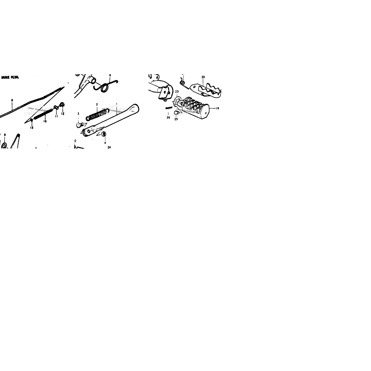 Prop Stand - Brake Pedal