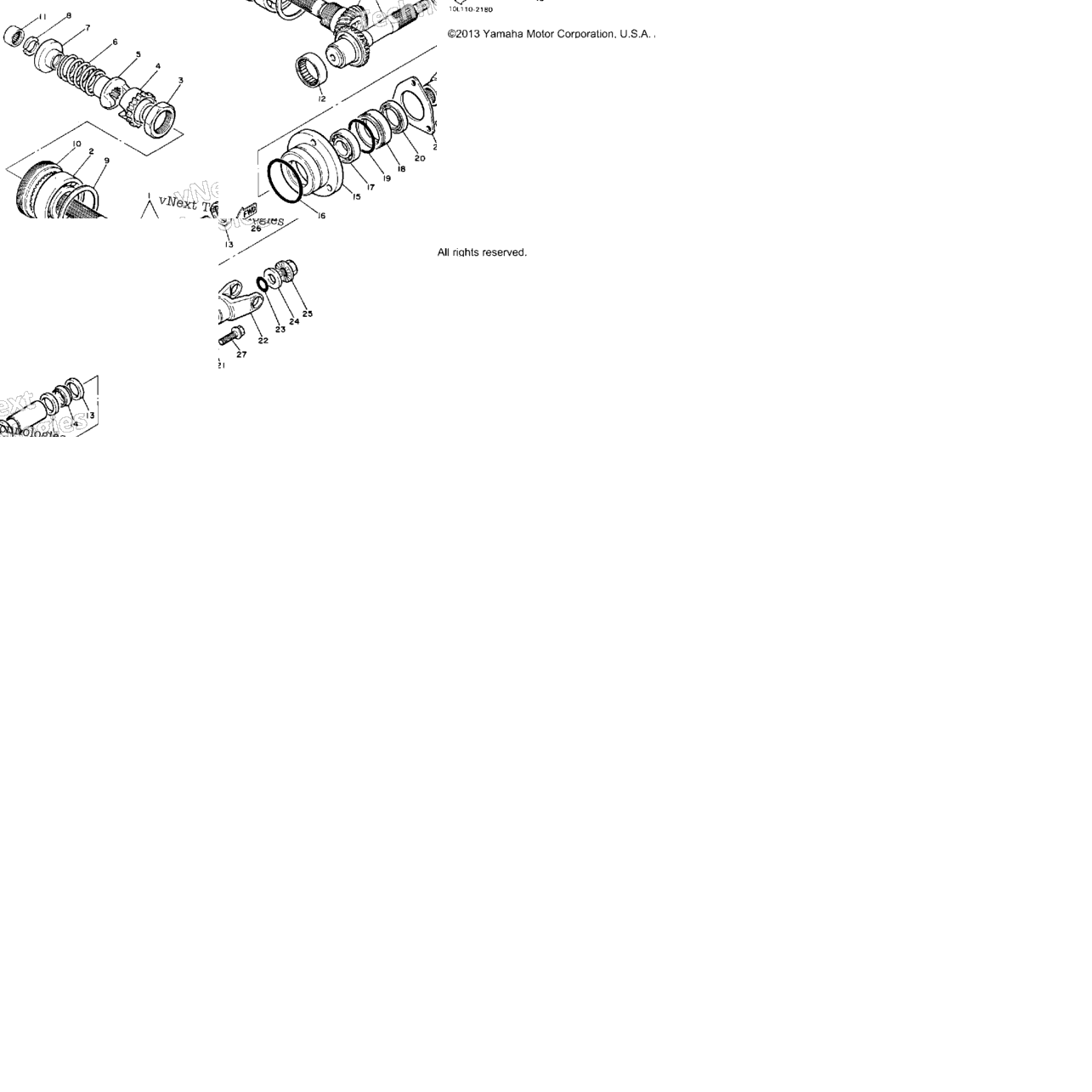 Middle Drive Gear