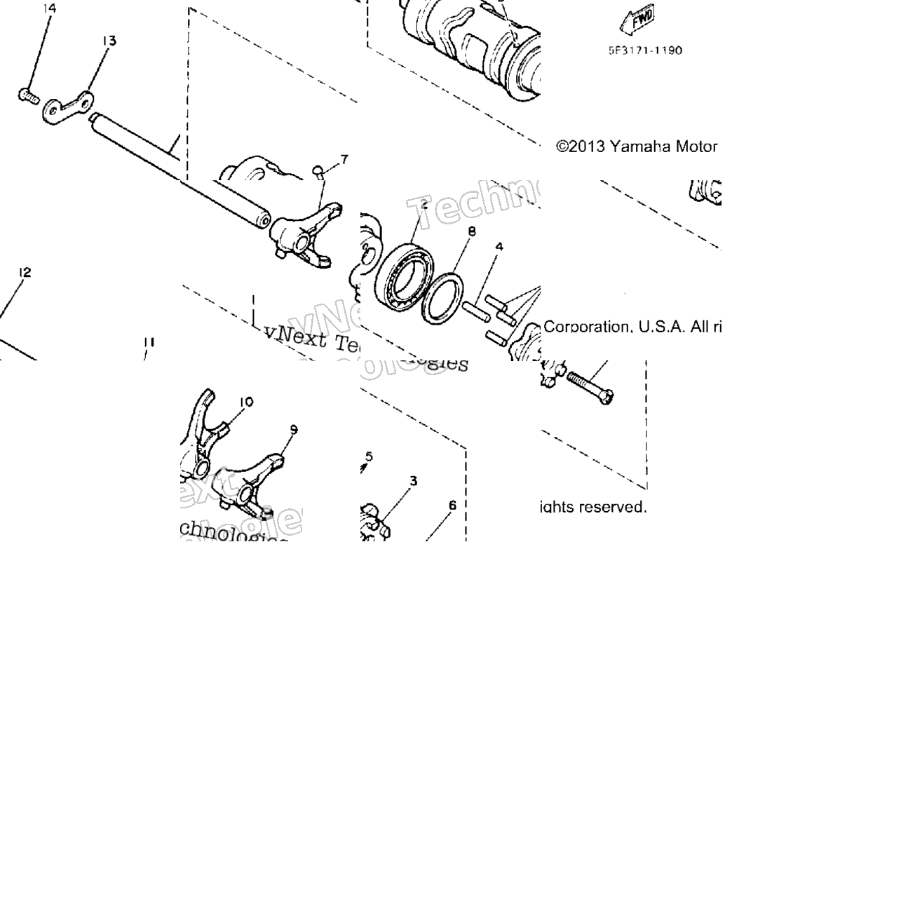 Shift Cam Fork