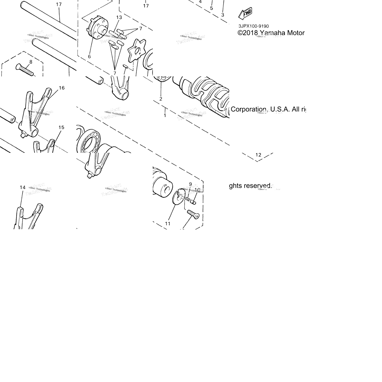 Shift Cam Fork